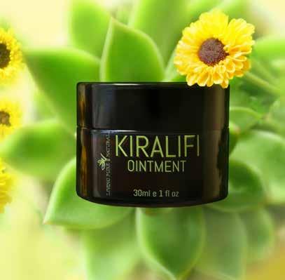 the Natural N Skincare S Choice KIRALIFI New KIRALIFI is a traditional Greek Ointment made from two amazing ingredients: Pure extra virgin olive oil and antiseptic beeswax.