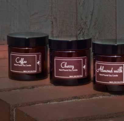 the Natural N Skincare S Choice CHERRY Our Cherry Hand Poured Soy Candle has a light yet vibrant scent identical to a tub of ripe