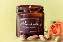 ALMOND MILK This LPN SIGNATURE candle gives the promise to fill the room with the light and delicate scent of almond milk Warm, comforting