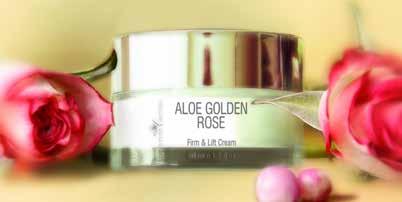 PURE Where tradition meets science... ALOE GOLDEN ROSE CREAM Effective for use on all skin types and wonderful on sunburnt or damaged skin.