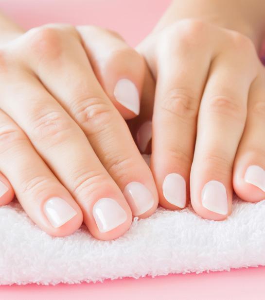 Finish with a sweet cream milk hand and arm massage & classic manicure with polish and you are ready to buzz about your day!