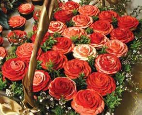 Decadent Rose Cupcakes also does exquisitely designed cakes for weddings and other special occasions, all baked with love and a touch of magic.