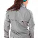 metallic zip with garage Left front metallic zip stash pocket Raglan sleeves Zip hand