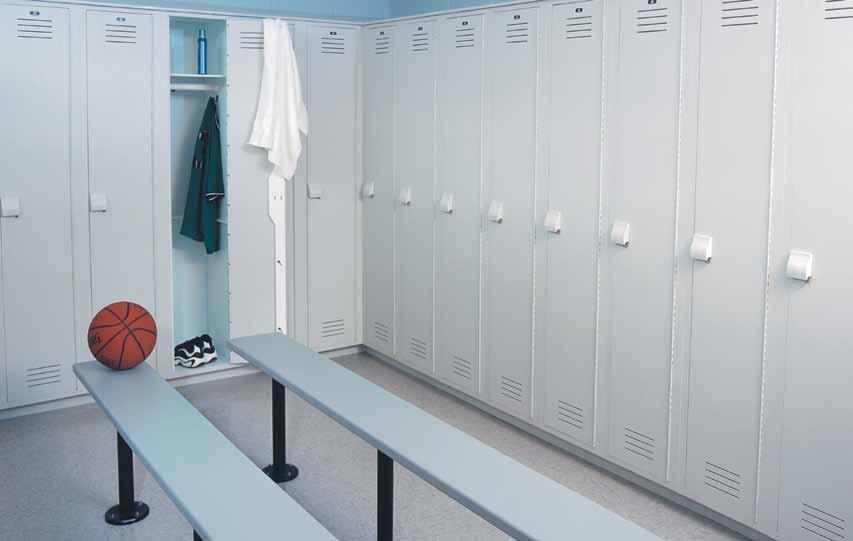 Metal lockers don t stand a chance. Quick installation and low maintenance costs can add up to a 50% life cycle cost savings with patented Lenox Lockers.