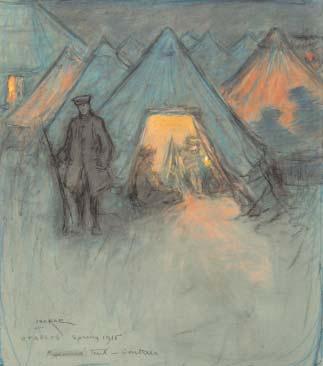 Yet there was an Australian woman artist who lived in France for the whole war, and who since 1915 quietly documented the activities of the Étaples Army Base Camp. Her name was Iso Rae.