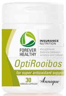 R229 AE/08213/12 OptiRooibos 30 hardgel capsules Helps prevent inflammation R149 VALUE R249 AE/08242/17