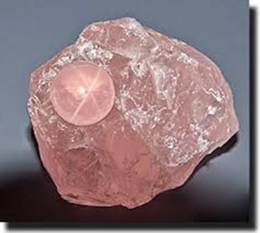 Sometimes as in the find from Madagascar and South Dakota, Rose is very translucent and possesses a very fine six sided star. Star quartz s from other localities are normally 4 sided stars.