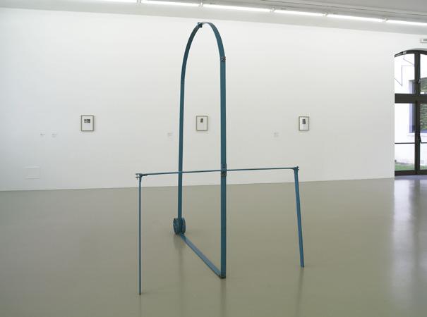frontières nationales, 1972 Framework and two sticks,