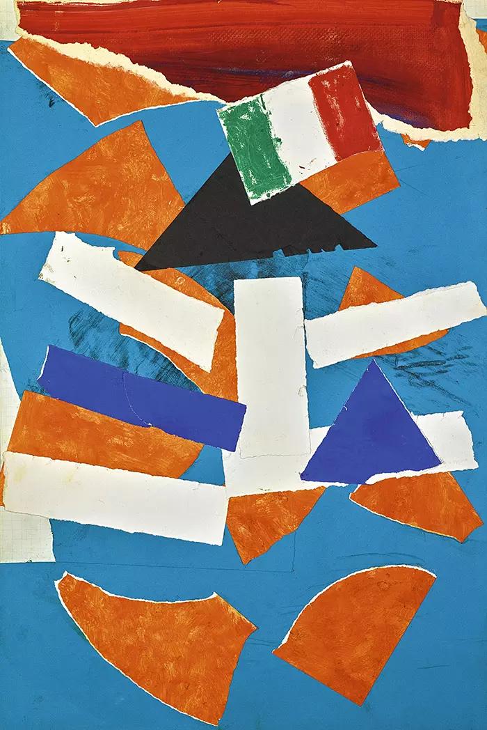 'Poster Design for Pulcinella'' by Howard Hodgkin Highlights include sculptures by Barbara Hepworth, Henry Moore and Lynn Chadwick, up for auction for the first time, as well as eight works by L.S.