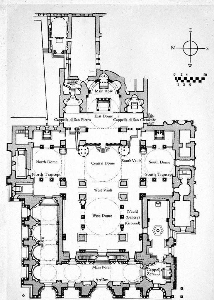 13. Unknown creator, Plan of San Marco, ARTstor Digital Image Database 14.