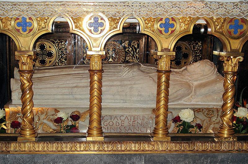 17. Sarcophagus of Saint Catherine of