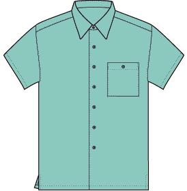 Linen Shirts Cove L/S M031866 M-2X 100% Finest European Linen, Button-Thru Chest Pocket 001-White