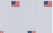 Waist,  Back Pocket 250-Royal American Flag M039838