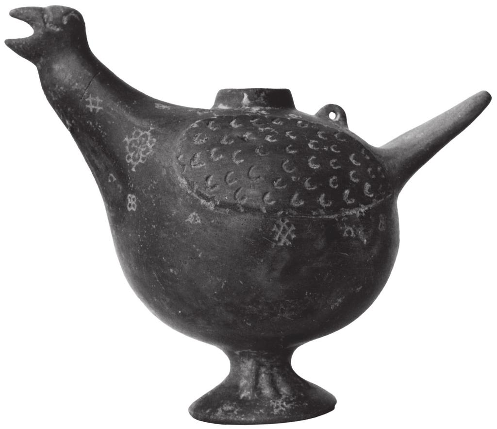 FRANCIS ANFRAY The pottery is sometimes unusual in form, such as this vase in the shape of a bird (figure 44).