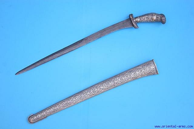 Some blades were locally made in the European style.