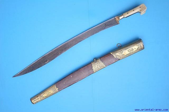 The hand cushion of the handle is missing. No scabbard. Almost as Beautiful as it can get, A new addition to our private collection is this Tibetan short sword, locally known as tsep-sa.
