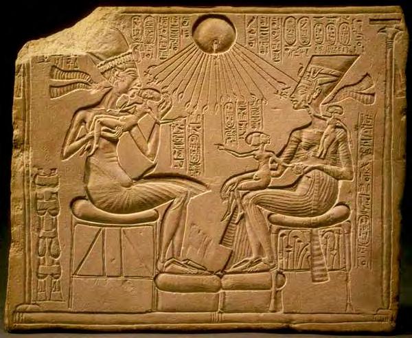 Amenhotep IV "Akhenaten" Tut's Father Nefertiti Tut's