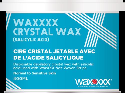 This wax is suitable for sensitive areas such as the Brazilian. Crystal Wax 400ml 7.9 ( 9.