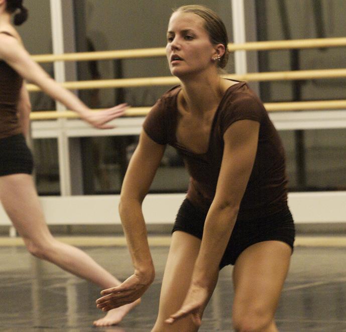 Schools have included Webster University, Williams College, Brown University, Marin School of the Arts, and ODC School, among others. Professional engagements include Dance St.