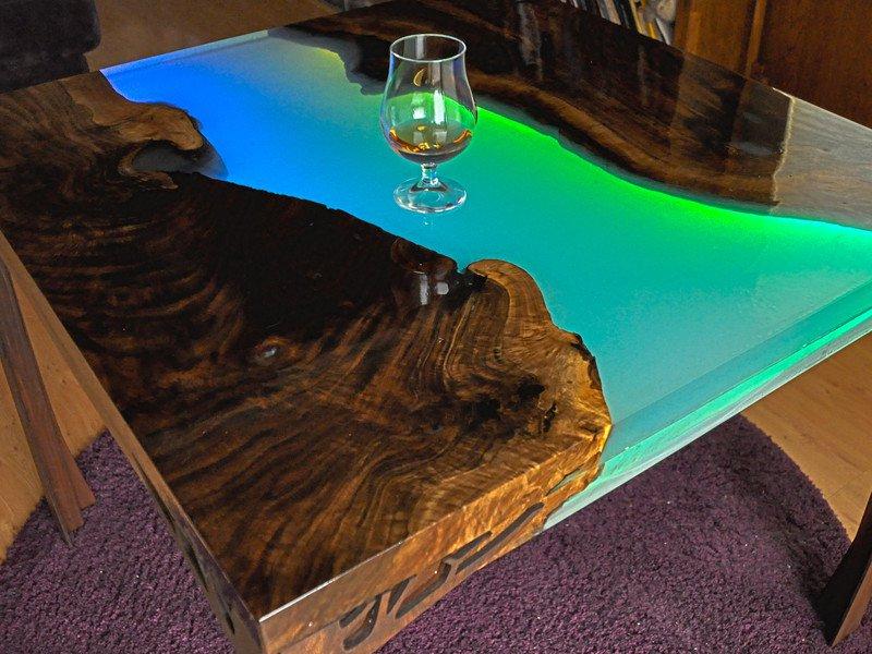 Overview Epoxy resin river tables can be stunning works of art.