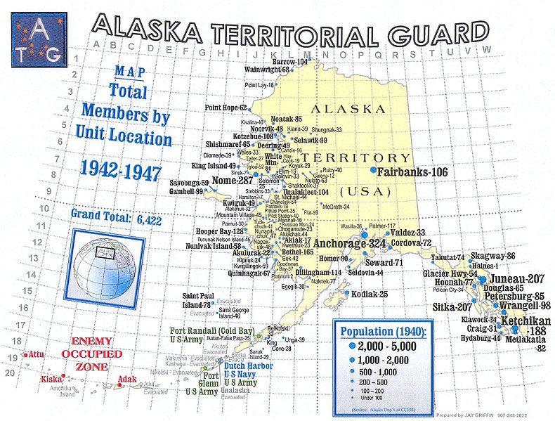 N ATIVE TRIBE OF KANATAK P AGE 11 Alaska Territorial Guard Before World War II, Alaska was regarded by US military decision makers as too distant from the contiguous United States to effectively