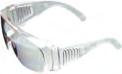 OvrG II 08475 Clear lenses for use over small-to-medium Rx glasses Squared-off, stylish look Maximum UV protection 30% lighter weight