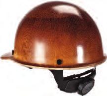 Skullgard Protective Caps and Hats Classification: Type I Application: General purpose; elevated temperature Shell Material: Phenolic Available Styles: Non-Slotted Cap and Full-Brim Hat Sizes: Cap: