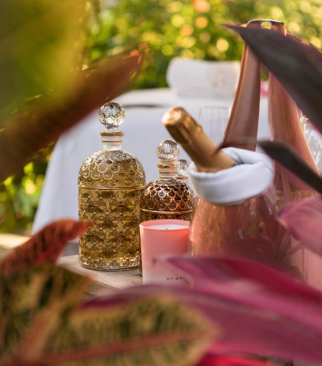 Three exceptional rituals have been specially created to celebrate unique occasions: the Birthday Ritual, Honeymoon Ritual or Life Moment Ritual.