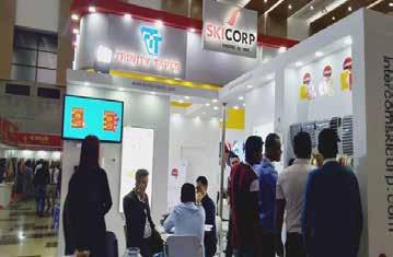 Over 300 exhibitors from nearly 20 countries including CLE & IFCOMA Pavilion from India, Wenzhou &
