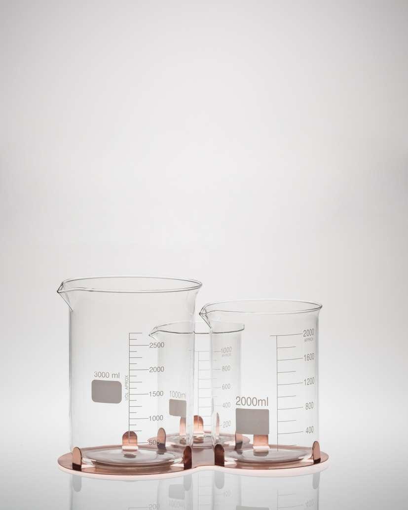BECKER vase, 2015 Borosilicato glass,