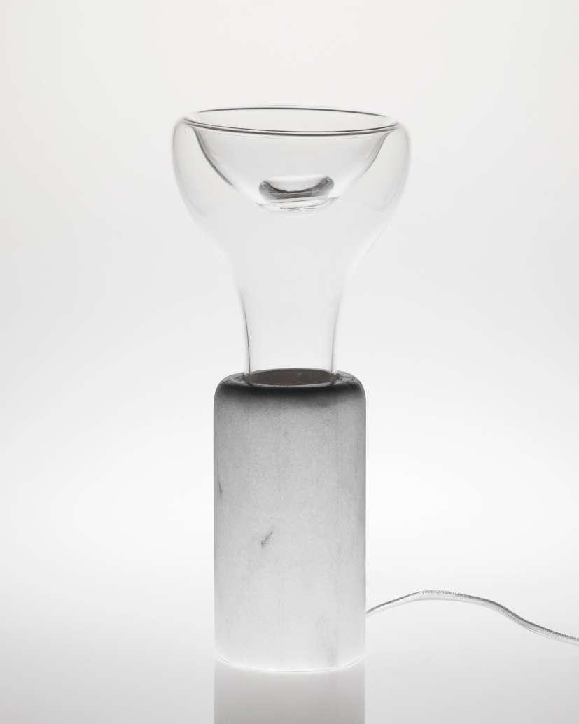 GEMA lamp*, 2015 Crystal,marble and