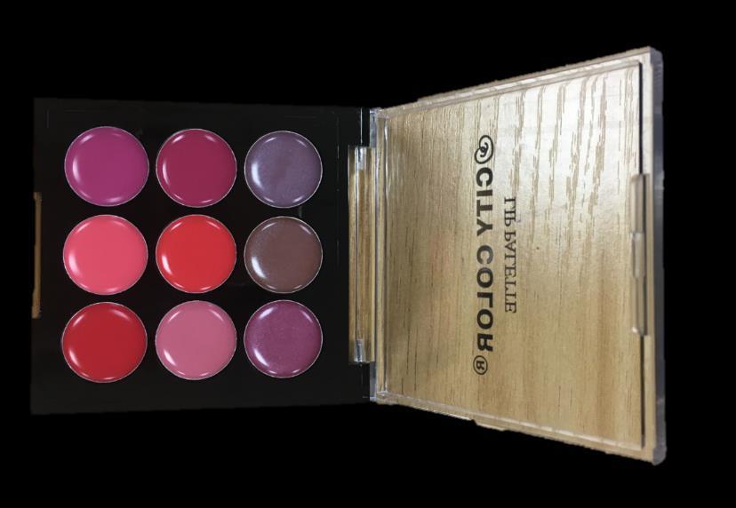 Lips Lipstick Lip Palette (L-0057) City Color introduces the PERFECT on the go lip palette!