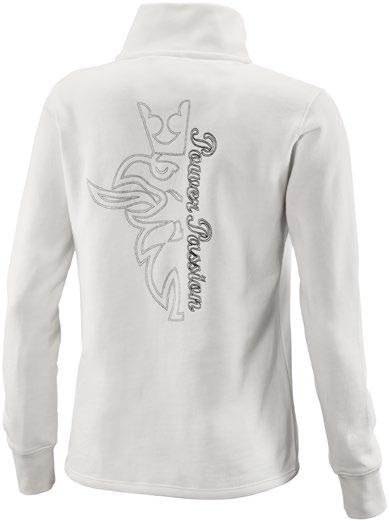 women Classic zip sweatshirt Zip sweatshirt with Scania symbol badge on front and