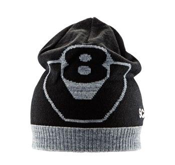 Beanie with coolmax lining, V8 logo and
