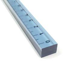 serie Uni Decimetro Ruler 10cm Décimètre Doppia graduazione Double graduation mm / inch Ref.