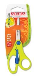 FA1204 Le forbici per insegnare ai bambini a tagliare. Sono munite di una leva che agisce come una molla facilitando l apertura delle lame.