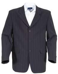 00 Mens Executive Suit Trousers l 50% wool/47% polyester/3% lycra l Plain back l 3