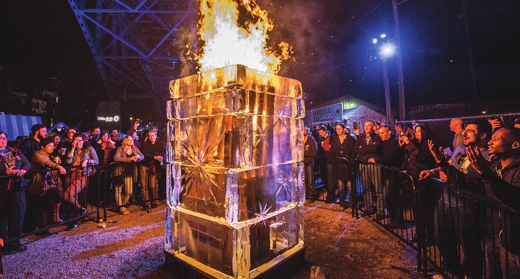 EXPERIENCE FESTIVALGOERS IN 2017 EXPERIENCED: the fire & ice
