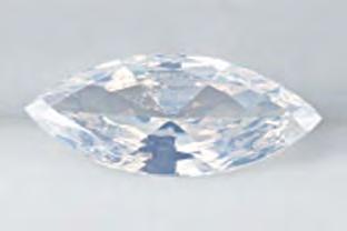 All these observations led to the conclusion that this type IIb diamond had been treated by irradiation in a laboratory.