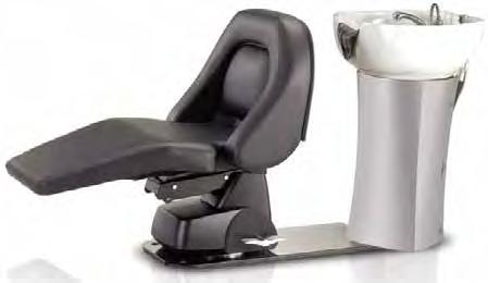 odyssey "Electric Shampoo Unit" Features - foot controlled full reclining - removable large head rest - 270 degree swivel seat maximises use
