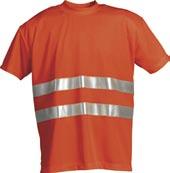 High-visibility bib & brace with refl ective tape. Adjustable waistband (5 cm; 1.97 inches). Certifi ed according to EN471.