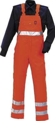 Pile lining, pile collar and quilted sleeve lining. Certified according to EN471 and ENV343. Size S-4XL. Orange.