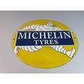 145. Cast metal oval Michelin