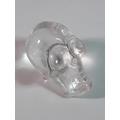 Small crystal skull 263.