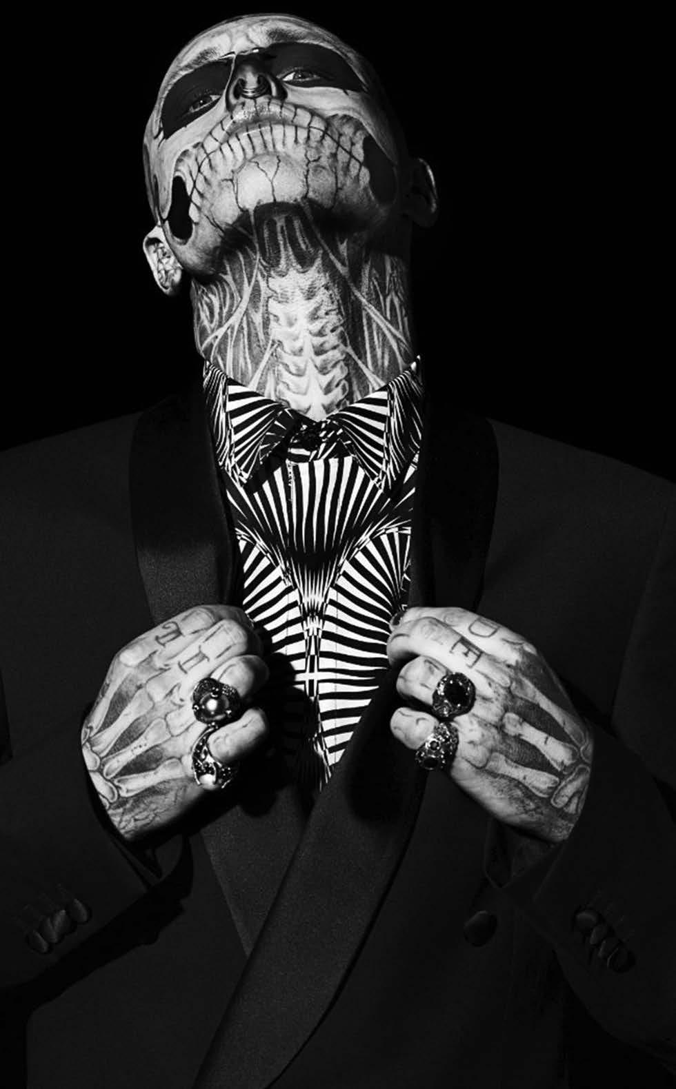 MY STORY rick genest Twenty six year old Rick Genest will challenge your sensibilities about what you believe to be beautiful.