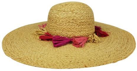 Fun in the Sun 12 FCL407 All around tassels sunhat Colors: