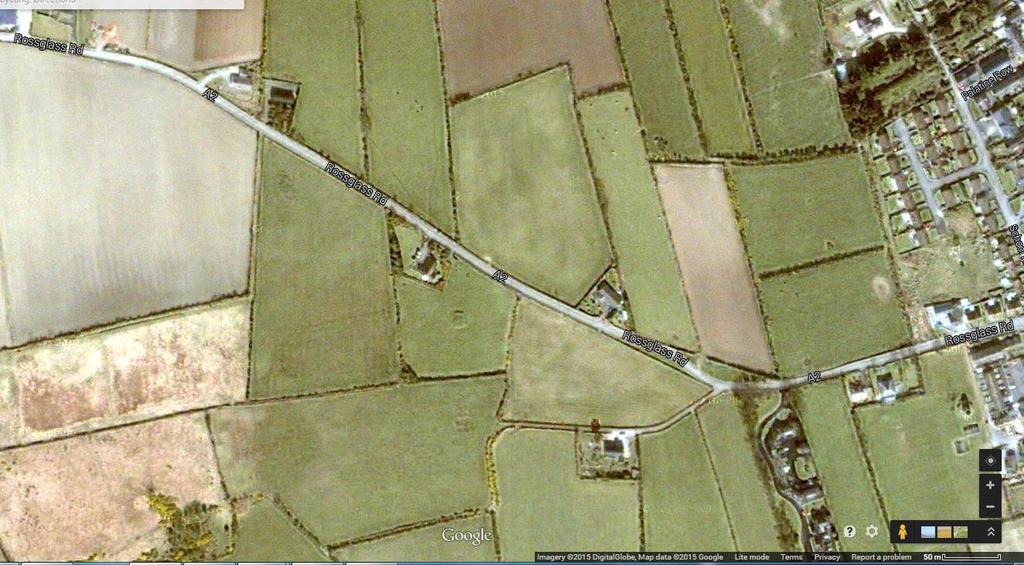 Figure 2 Google-maps satellite image of the mound located