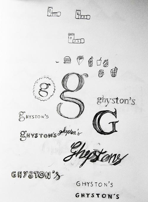 Idea generation First researches and sketches I really wanted to work with type, I thought that it could be really interesting, because there is, in my opinion, something luxurious in typefaces.