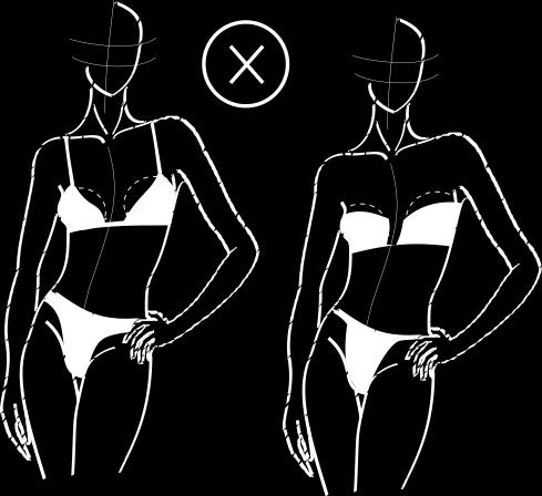 (Bikini) bras or tops, tube tops and tank tops