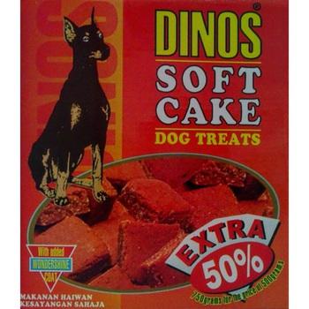 Flavour Feed Dinos Soft Cake Dog Treats to your dog to simply